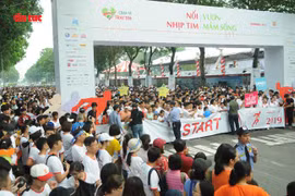 “Run for the heart” event attracts 15,000 participants