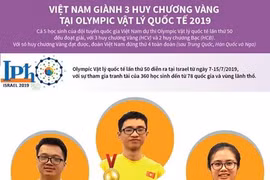 Vietnam wins three golds at Int’l Physics Olympiad