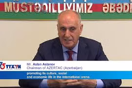 AZERTAC congratulates VNA on founding anniversary
