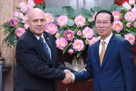 State leader receives high-ranking delegation from Cuba