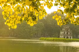 Charming Hanoi in autumn