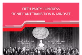 Fifth Party Congress: Significant transition in mindset