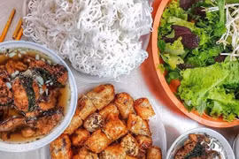 Bun cha features in British Platinum Jubilee Cookbook