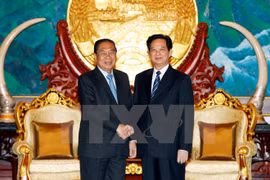 Vietnam, Laos vow to treasure bilateral ties