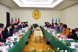 Party delegation visits Cambodia to tighten ties 
