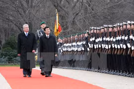  President hails growing trade ties, friendship with Germany on visit