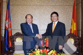 Vietnam, Cambodia foster comprehensive cooperation ties 