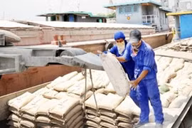 Cement sales drop overseas, increase at home
