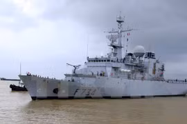 French naval ship visits Da Nang 