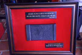 Quang Ngai receives Nguyen Dynasty’s woodblock
