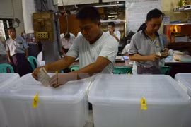 Myanmar goes to the polls