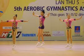 Vietnam earns ten golds at Asian aerobic championships 