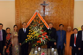 Christmas greetings sent to Catholics in Central Highlands