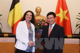 Deputy PM receives visiting President of Belgian Senate