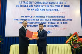 Ha Nam gives 6-mln-USD battery project investment approval 
