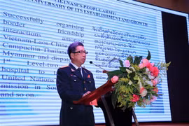 Vietnam People’s Army founding anniversary marked in Laos 