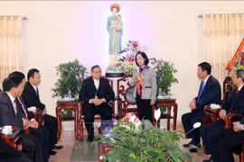 Christmas greetings sent to Catholics in Nam Dinh 