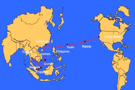 AAG cable breakdown affects internet traffic in Vietnam 