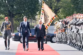 Prime Minister Nguyen Xuan Phuc welcomed in Austria 