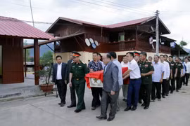 Vietnamese soldiers’ remains brought home from Laos