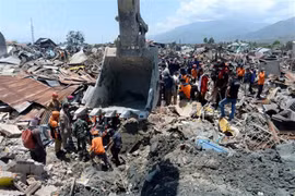 Millions of litres of fuel transported to Indonesia's tsunami-hit areas