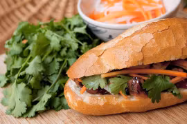 Banh mi in Hanoi’s Old Quarter