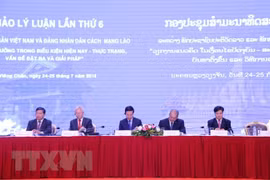Vietnam – Laos theoretical workshop closes
