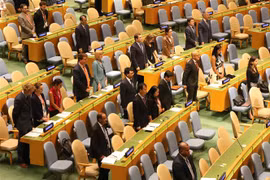 UN General Assembly hold minute’s silence to remember President Tran Dai Quang