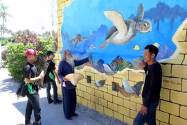 Quang Ngai street art: more than just house decorations