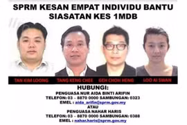 Malaysia reveals identities of four men connected to 1MDB scandal