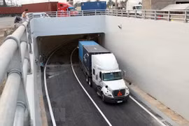 Cat Lai Port tunnel in HCM City opens to traffic
