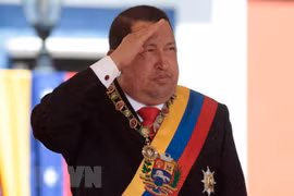 Photo exhibition on Hugo Chavez Frias opens in Hanoi 