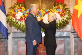 Cuban leader Miguel Diaz-Canel concludes Vietnam visit