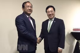 Deputy PM Pham Binh Minh meets with Cambodia, Norway foreign ministers