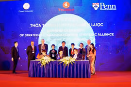 Vingroup inks cooperation deal with US universities