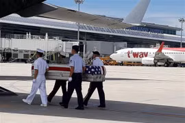 Remains of US servicemen repatriated