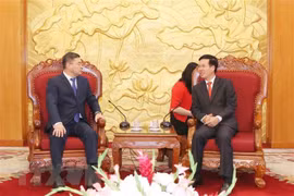 Delegation of Kazakhstani Nur Otan party welcomed