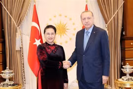 NA Chairwoman meets with Turkish President