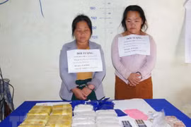 Two Lao traffickers caught for carrying 34,000 meth pills 