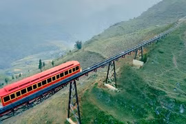 First mountain-climbing railway route to open in Vietnam 