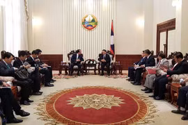 Vietnamese, Lao government offices boost ties 