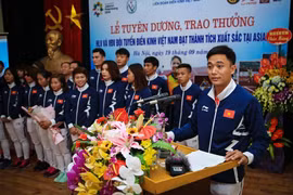 Track and field athletes honoured for ASIAD 2018 achievements
