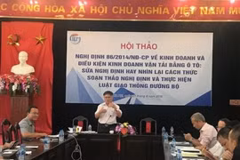 Experts discuss draft decree on auto transportation business