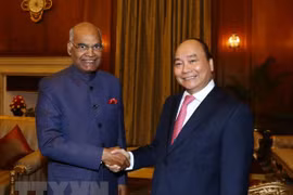 PM meets Indian President on ASEAN – India summit sidelines