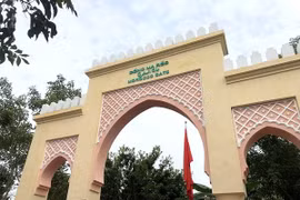 Gate renovated to strengthen Vietnam-Morocco friendship