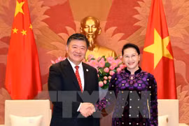 NA Chairwoman receives Chinese People’s Congress Vice Chairman 