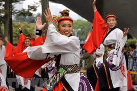 Japanese artists to perform Yosakoi dance at Hanoi’s walking area