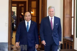 PM Nguyen Xuan Phuc meets with Belgian King Philippe