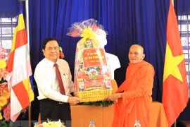 Greetings to Khmer people in Can Tho on Chol Chnam Thmay