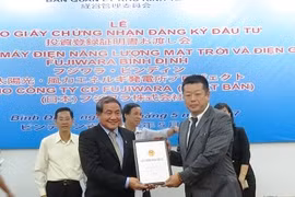 100MW wind-solar power project underway in Binh Dinh